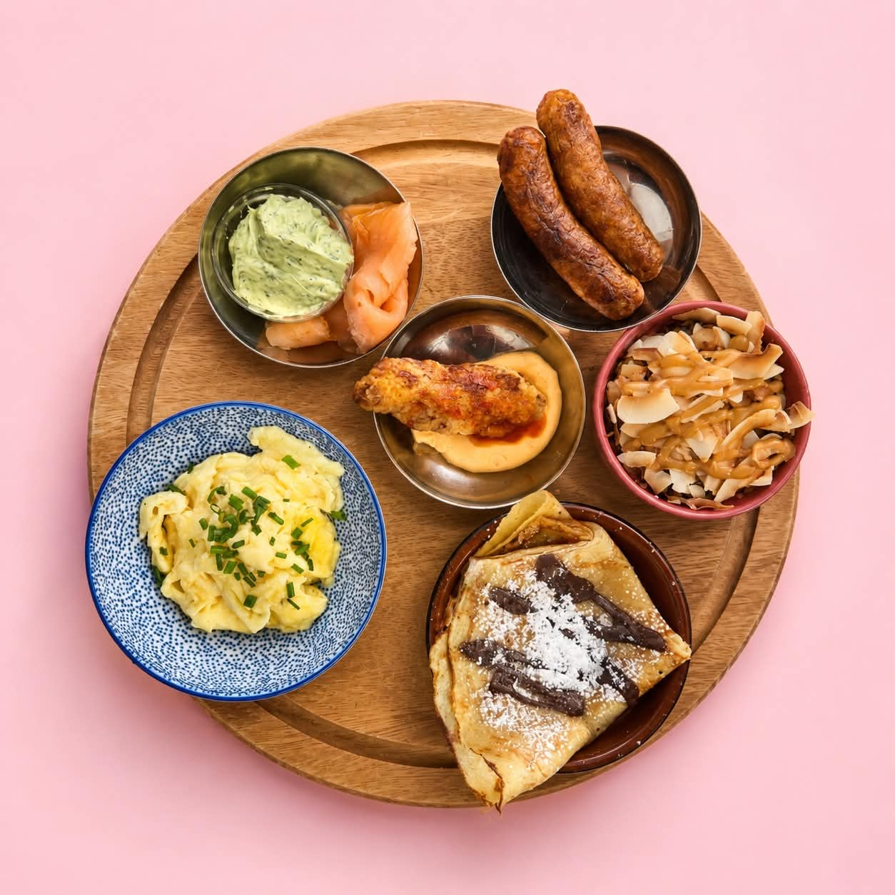 Brunchretter på Café Oscar i Bredgade