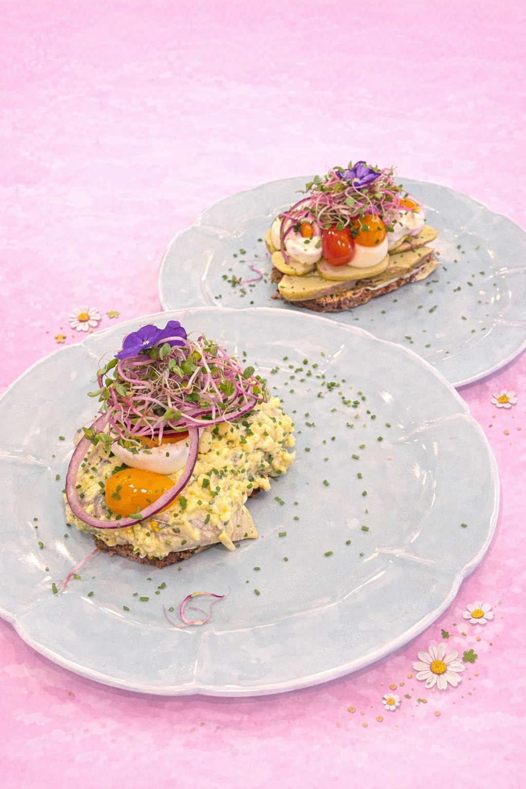 Café med smørrebrød Kgs. Nytorv
- Café Oscar i Bredgade